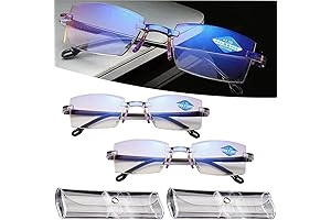 Foldflat Anti-Glare Progressive Far and Near Dual-Use Reading Glasses