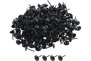 Pack of 200 Small Tacks: 2/7" x 1/2" Upholstery Nails for Quick and Easy Decoration