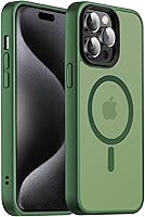 Vista 40 de Funda magnética para iPhone Air con protector de lente de cámara, protección grado militar de 10 pies, compatible con funda MagSafe Slim para iPhone