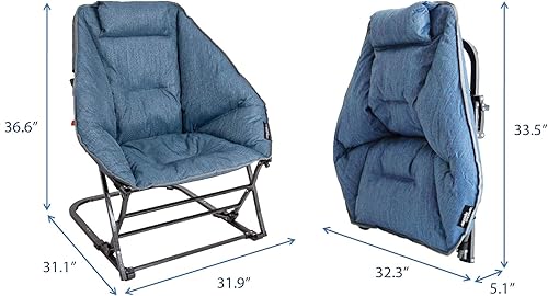 Miniatura 3 de Mac Sports Silla mecedora de diamante, cojín