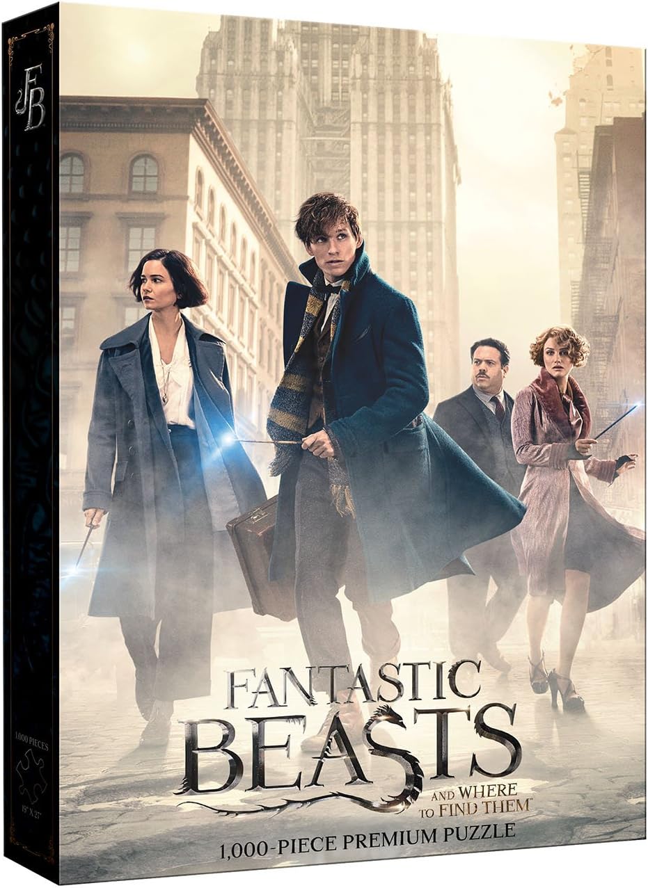 USAOPOLY: Fantastic Beasts The Search 1, 000Piece Premium Puzzle | Fantastic Beasts The Crimes of Grindelwald | Fantastic Beasts Jigsaw Puzzles