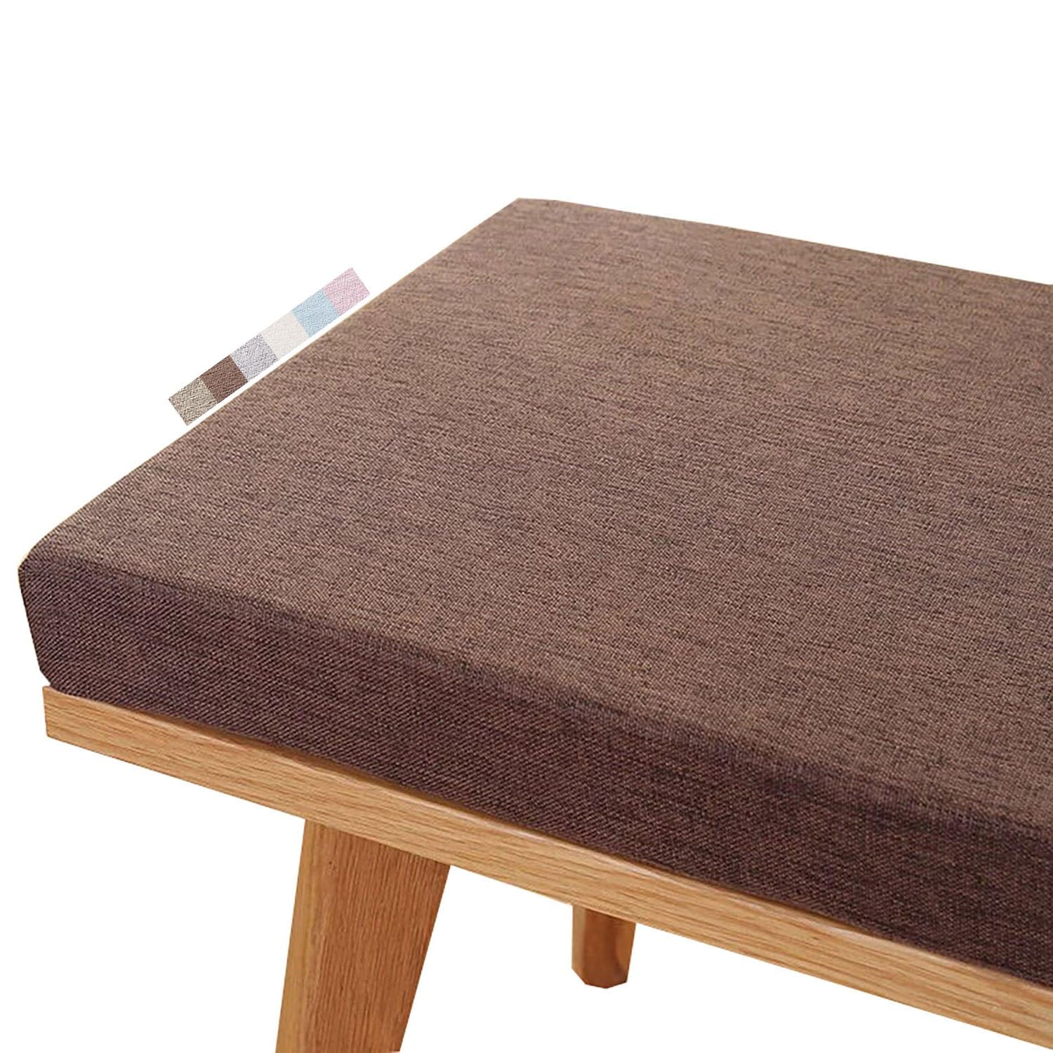 Cojín de lino lavable de alta calidad para alféizar e interior moderno