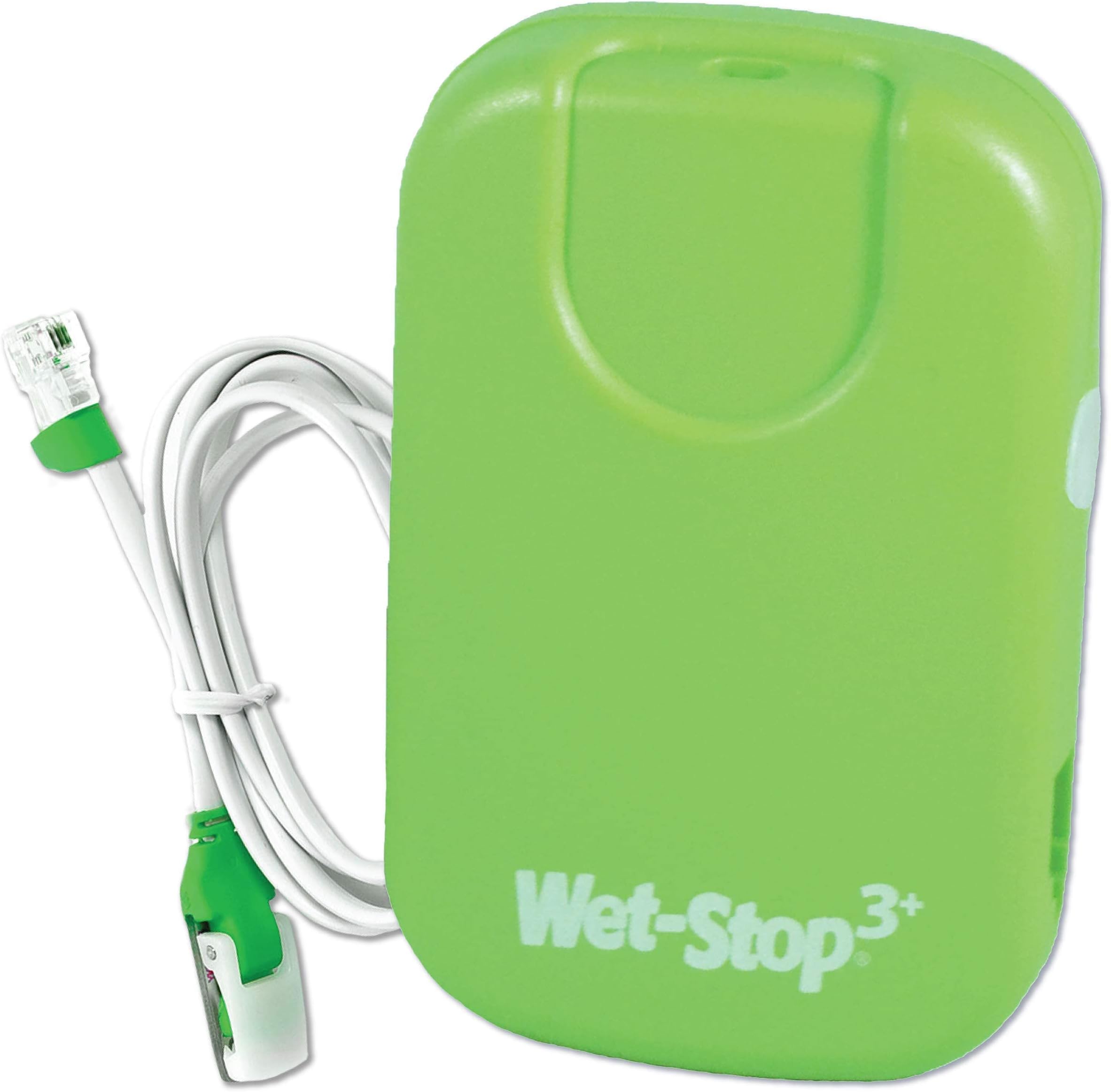 Wet-Stop3 Green Bedwetting Enuresis Alarm with Sound and Vibration, Comes in 3 Color Options, Curing Bedwetting For Over 35 Years