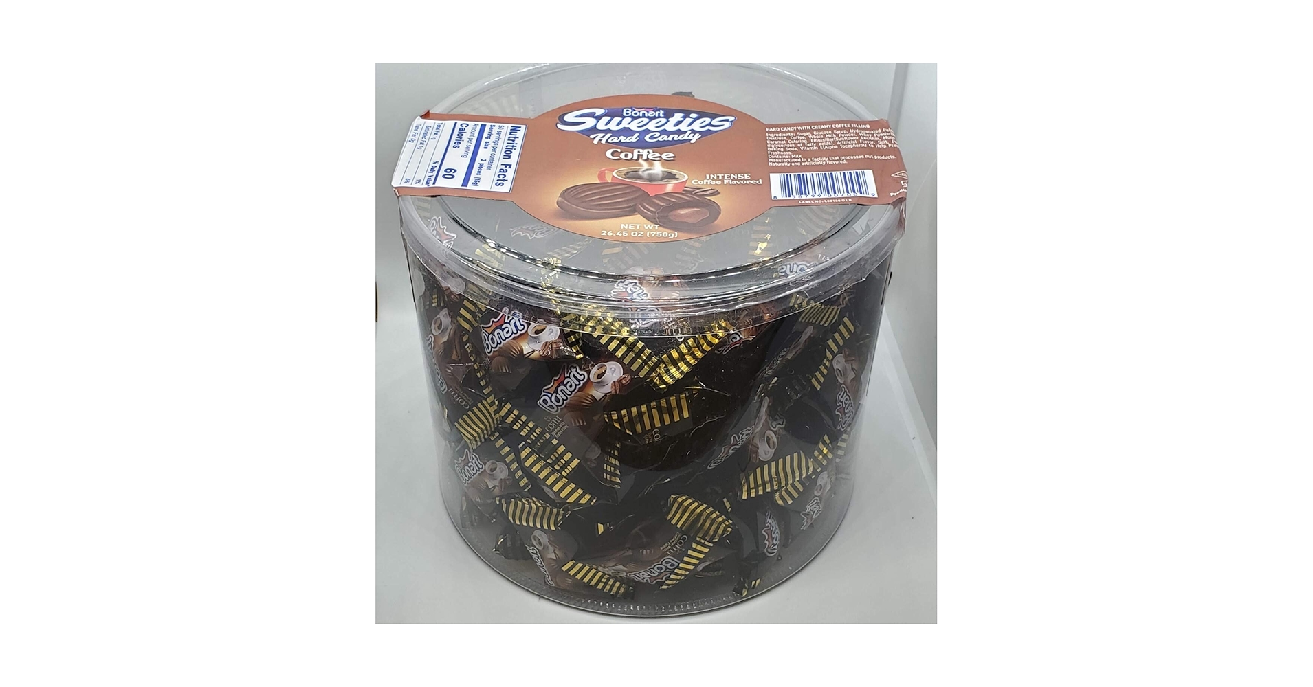 Amazon.com: Set of 2 pack Bonart Sweeties Coffee Hard Candy