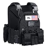 xaegistac Tactical Vest -Adjustable Modular Design for Outdoor, Hunting, and Security