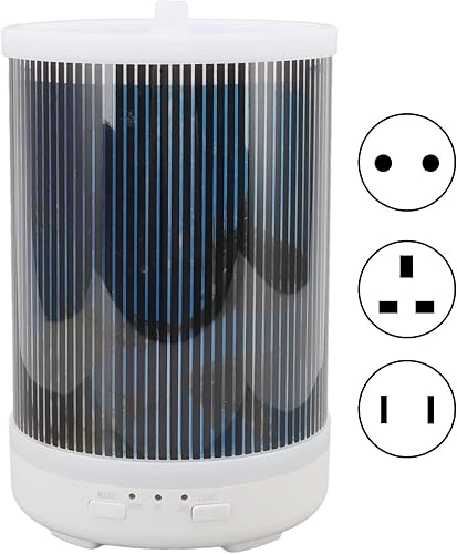 Miniatura 4 de Humidificador de aroma de niebla de capacidad de 8.5 fl oz, difusor de aromaterapia portátil, difusor de aceites esenciales de baja nariz con luz