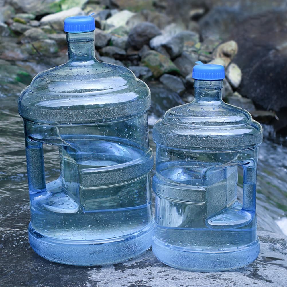 FAVOMOTO 15 Litre Water Bottle Mineral Water Bottle Portable Bucket with Handle, Wasser 15L Trinkwasser 15 Liter Kanister Stilles Wasser 15L Wasser Mineralwasser 15L Wasserflaschen Spender