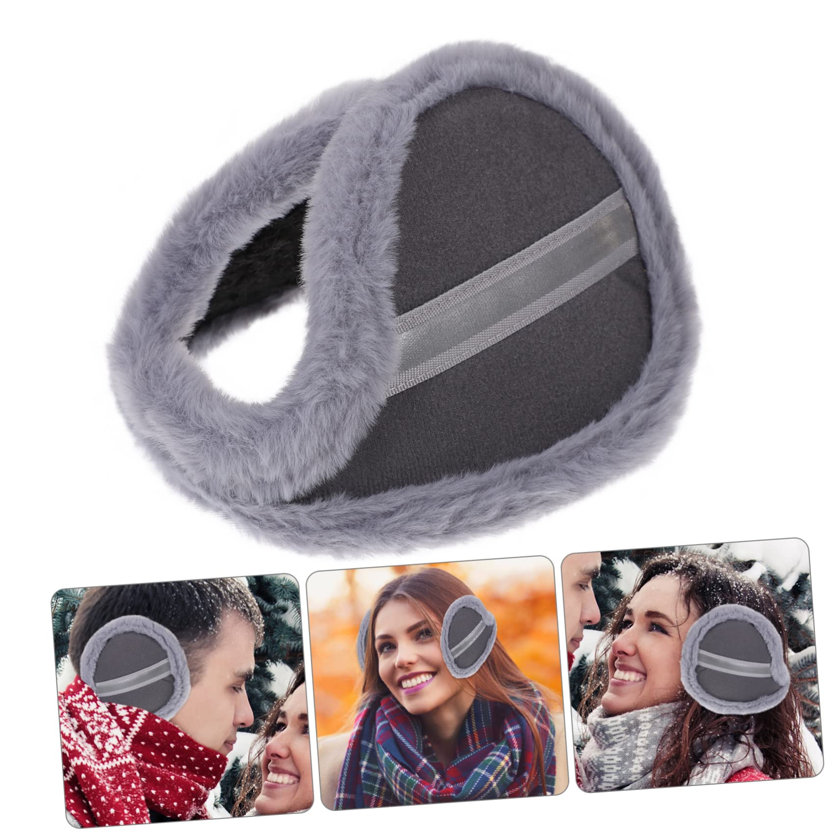 3piezas Orejeras Gruesas Para Invierno Calentadores De Orejas Térmicos Para Actividades Al Aire Protección Frío y Viento Diseño Ligero y Cómodo Adecuadas Para Esquiar