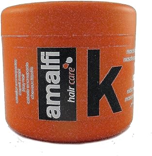 سائل من أمالفي للشعر المجعد، 500 مل، مضاد للفريز يحتوي على الكيراتين لمقاومة التجعد ومعالجة الشعر