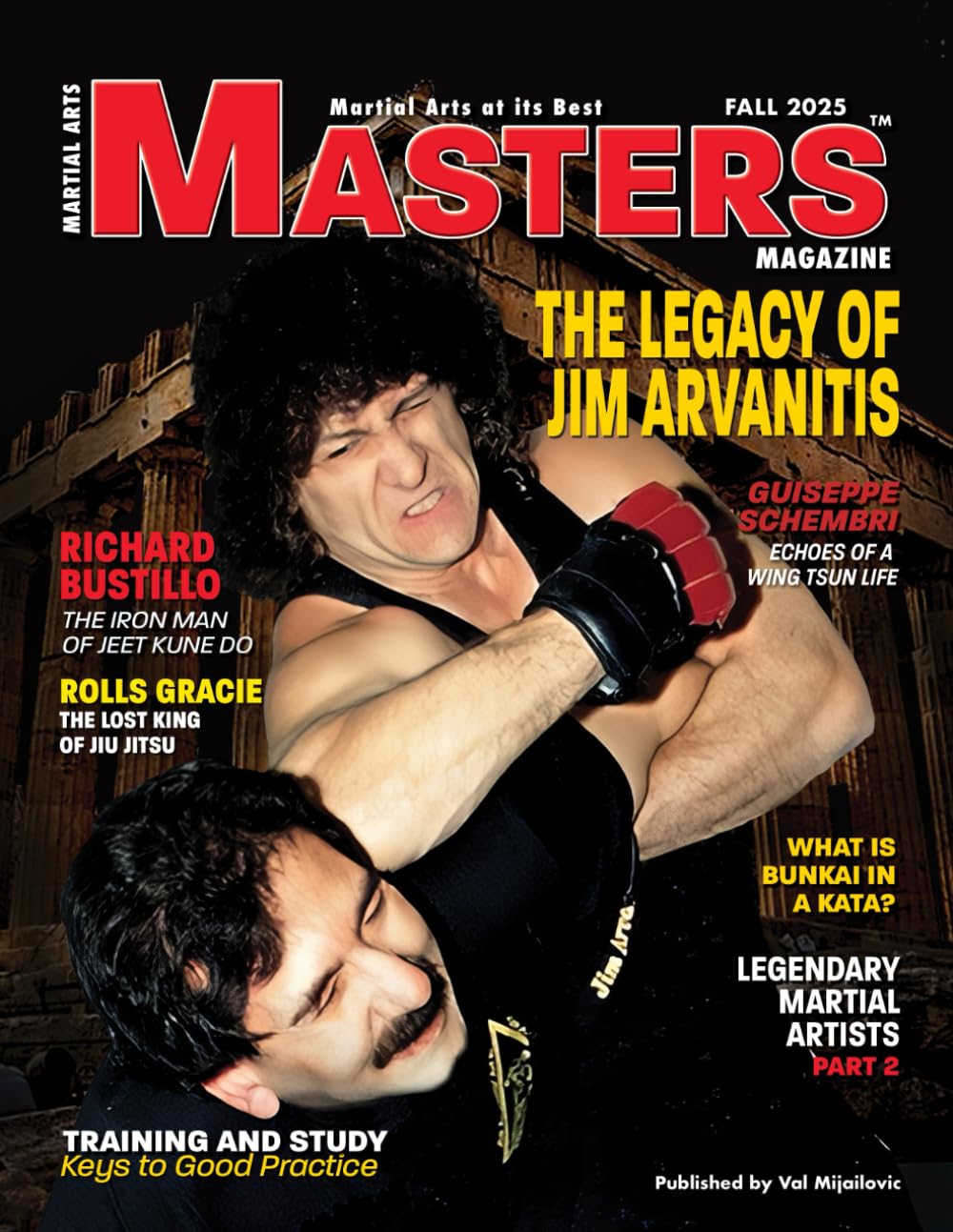 2025 FALL Issue of MASTERS Magazine featuring JIM ARVANITIS