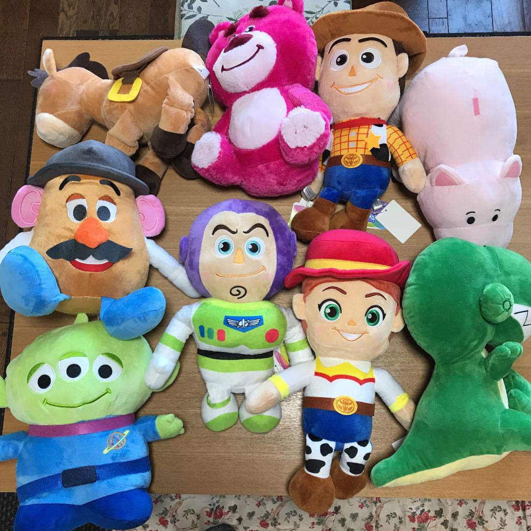 Amazon.co.jp: ディズニー トイストーリー ぬいぐるみ ラウンド