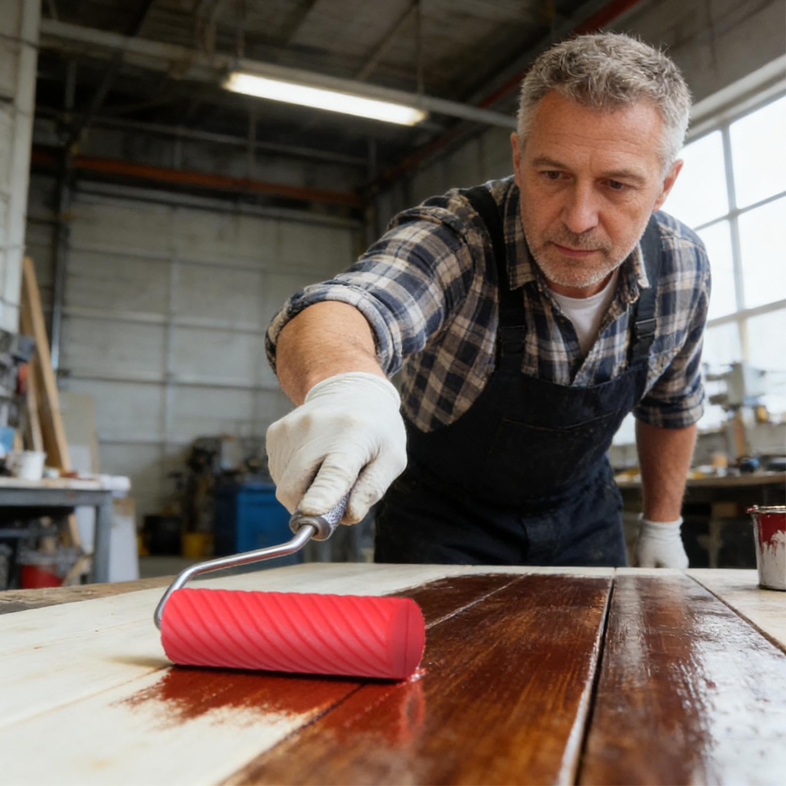 Applicatore colla legno Applicatore per incollaggio di superfici in legno | Rullo multifunzionale per applicazione di colla per lavori di falegnameria mobili artigianato stampa artistica uso ester