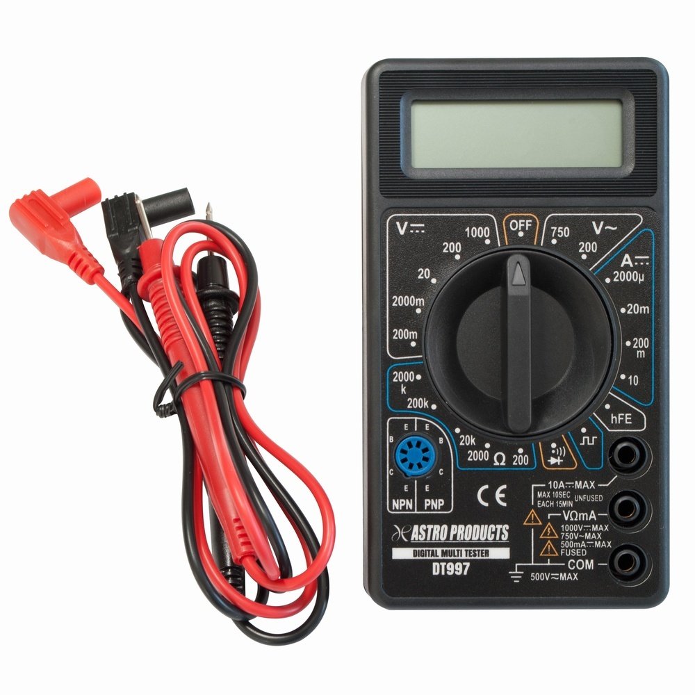 Amazon | アストロプロダクツ デジタルマルチテスター DT997 | 測定