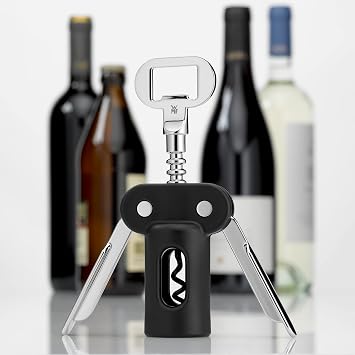 WMF Clever & More Corkscrew with arms, Black