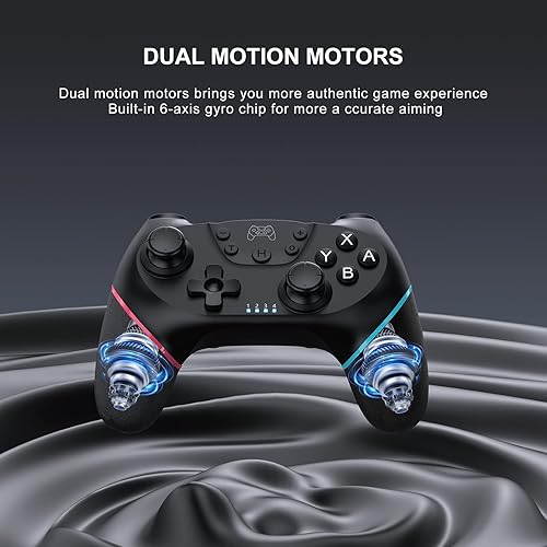 Miniatura 3 de Deepdawn Controlador de interruptor, controlador profesional inalámbrico de repuesto para Nintendo SwitchSwitch LiteSwitch OLED