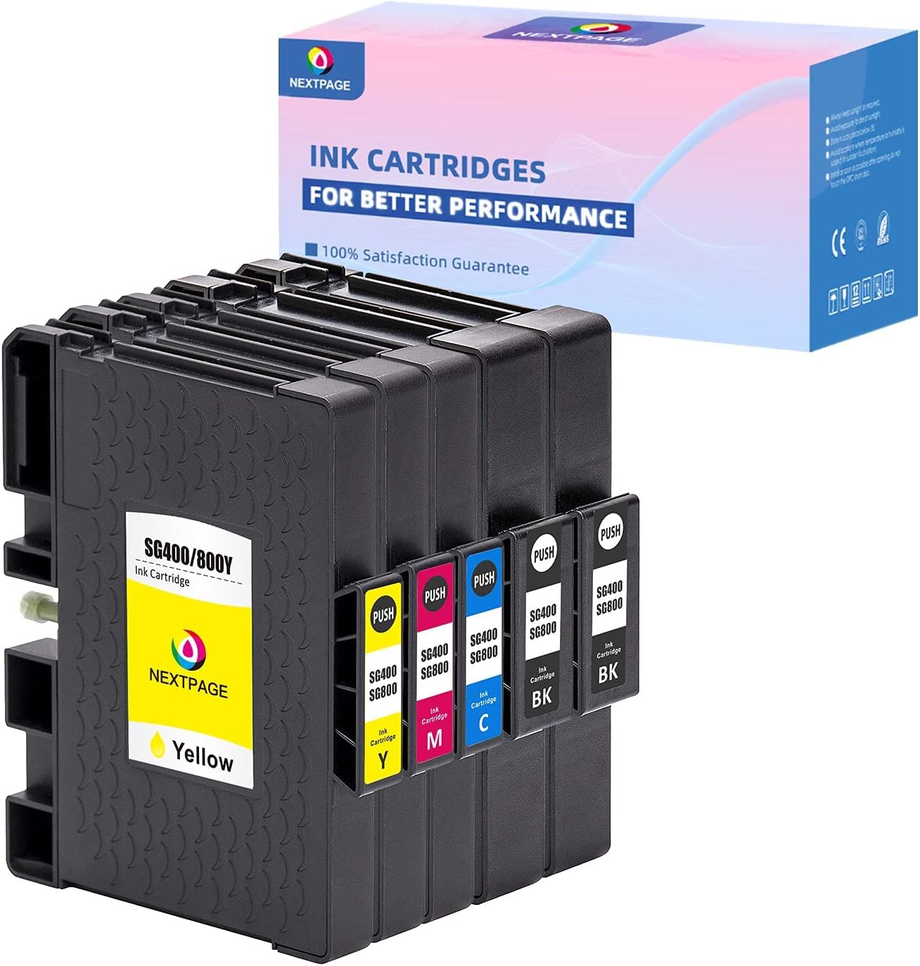 Kit Cartucce Inchiostro Sublimazione LCL - Ricambio Alto Rendimento Per Stampanti Sawgrass SG400/SG800 (Nero, Ciano, Magenta, Giallo) - Foto 6