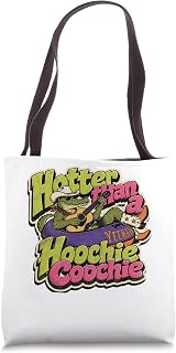 Hotter Than A Hoochie Coochie Funny Viral Summer Tote Bag
