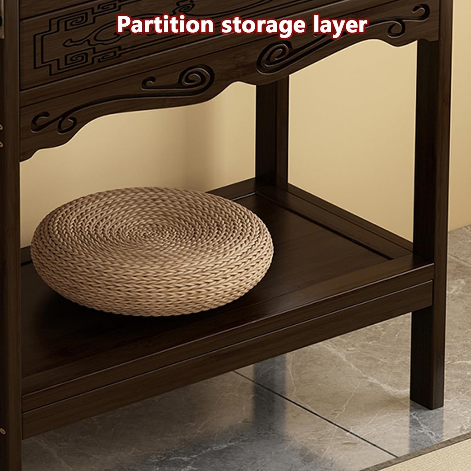 Altar Table, Buddha Niche Chinese Cabinet Altar, Buddhist Altar Shrine Prayer Stand, Personal Shrine Stand, Offering Table for Prayers, Divination, Worship(Red,L50xW33xH100cm)