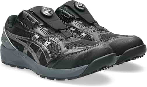 Amazon.co.jp: ASICS CP229 BOA WINJOB Work Shoes, black/gunmetal