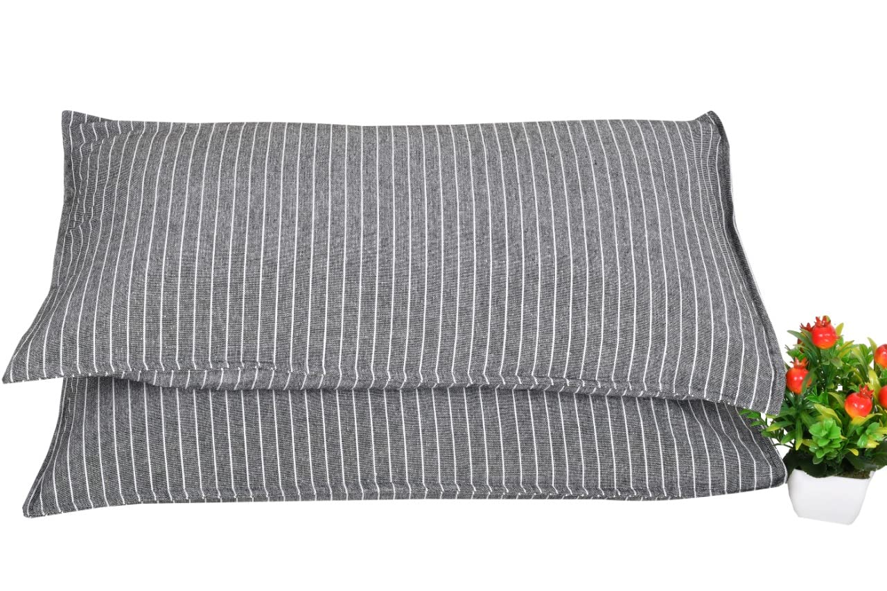 Khadi Cotton Pillow Covers - Set of 2 -5