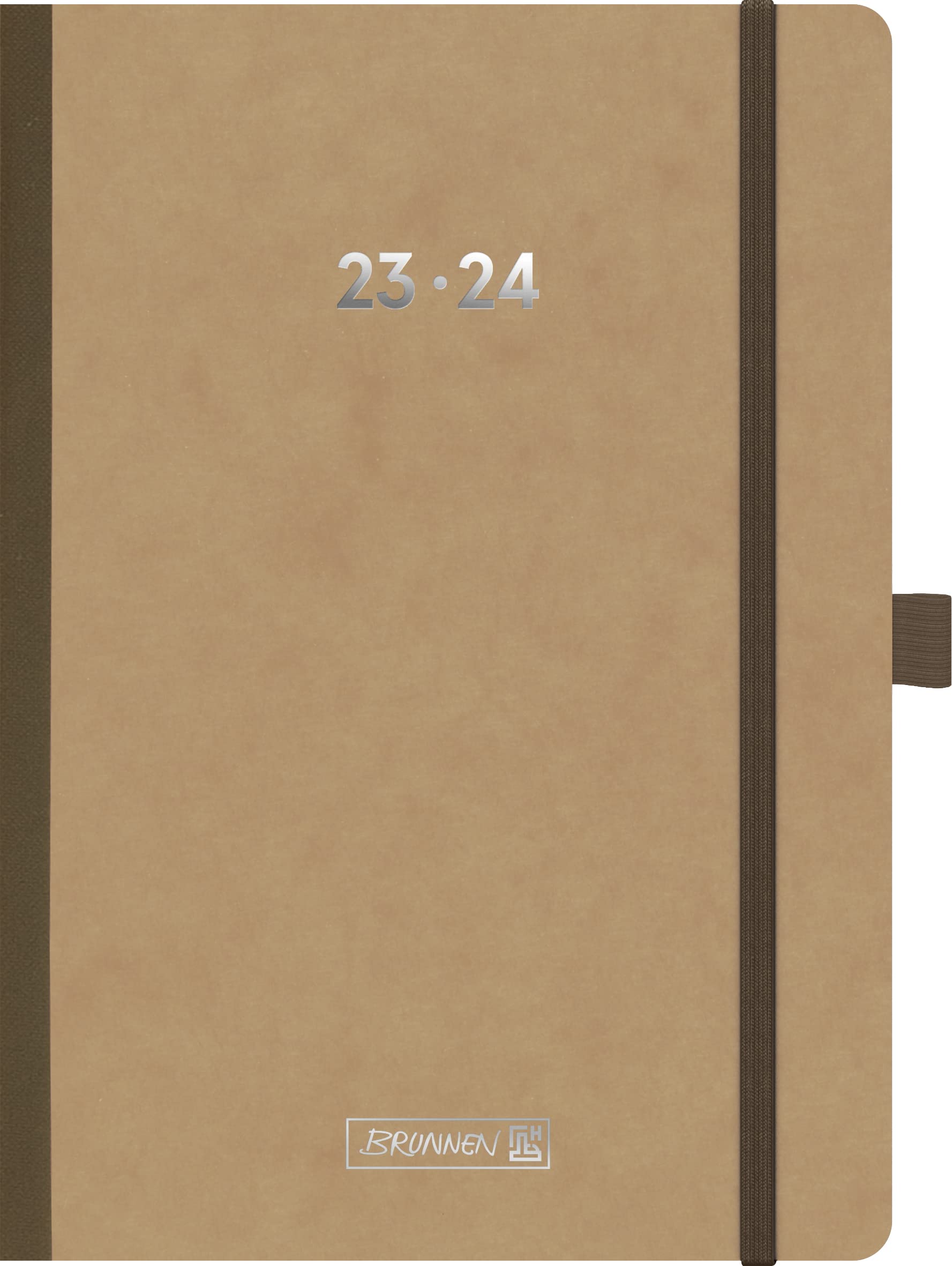 BRUNNEN FACT!plus School Calendar 2023/2024 2 Pages = 1 Week A5 Natural