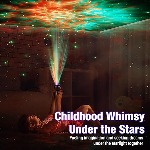 Miniatura 10 de XHSY Proyector de astronauta, proyector de estrellas, luz de galaxia, luz nocturna para niños, proyector de luz para dormitorio, lámpara LED de