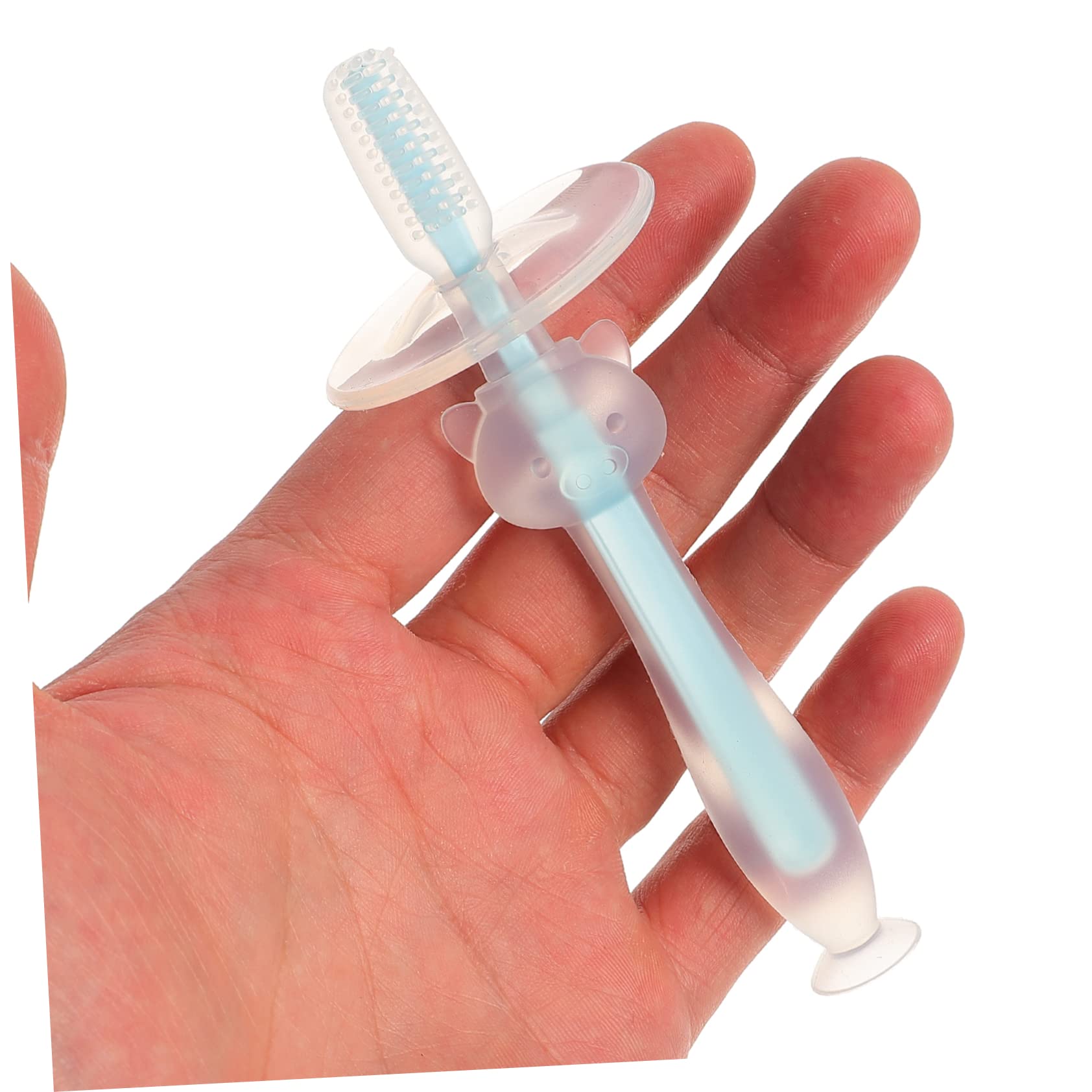 POPETPOP Spazzolino Manuale 16 Pz Spazzolino Da Denti Per Bambini Spazzolino Per Morbidi Spazzolino Da Denti in Silicone Per Bambini Deflettore Bambino Gel Di Silice Pelliccia Soffice
