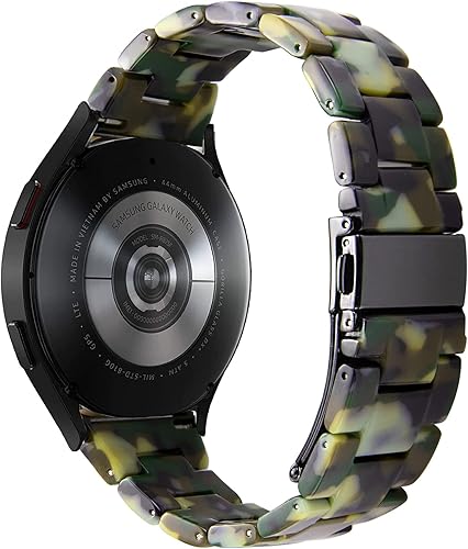 Vista 10 de Correas compatibles con Samsung Galaxy Watch 7 / FE / 6/6 Classic / 5/5 Pro / 4/4 Classic / 3 de 1.614 in / Huawei GT3 de 1.654 pulgadas, 0.787