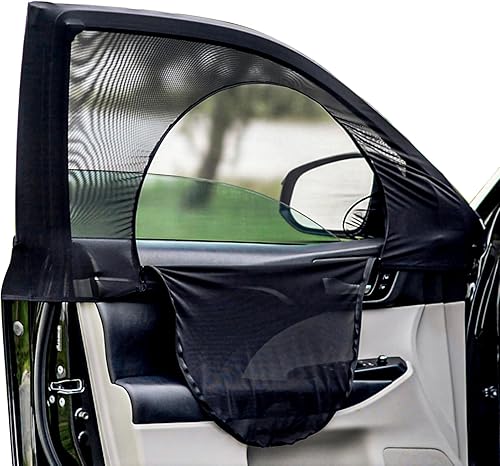 Miniatura 8 de Sedanes y SUV compactos pantallas de ventana delantera de coche para acampar ventanas delanteras de la sombra de la ventana lateral del conductor,