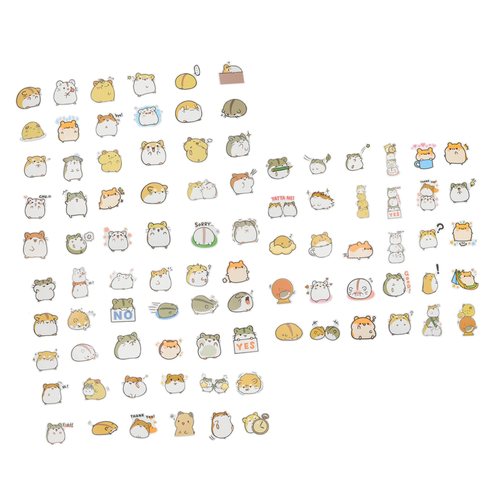 NUOBESTY 3 Set Adesivi Animali Cartoni Animati Per Scrapbooking Stickers Diy Colorati Per Decorazioni E Album Facili Applicare E Rimuovere Residui Per Ogni Occasione 200 Pezzi*3