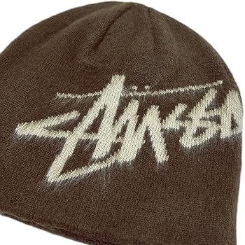 Amazon | [ステューシー] BRUSHED OUT STOCK SKULLCAP ニット キャップ