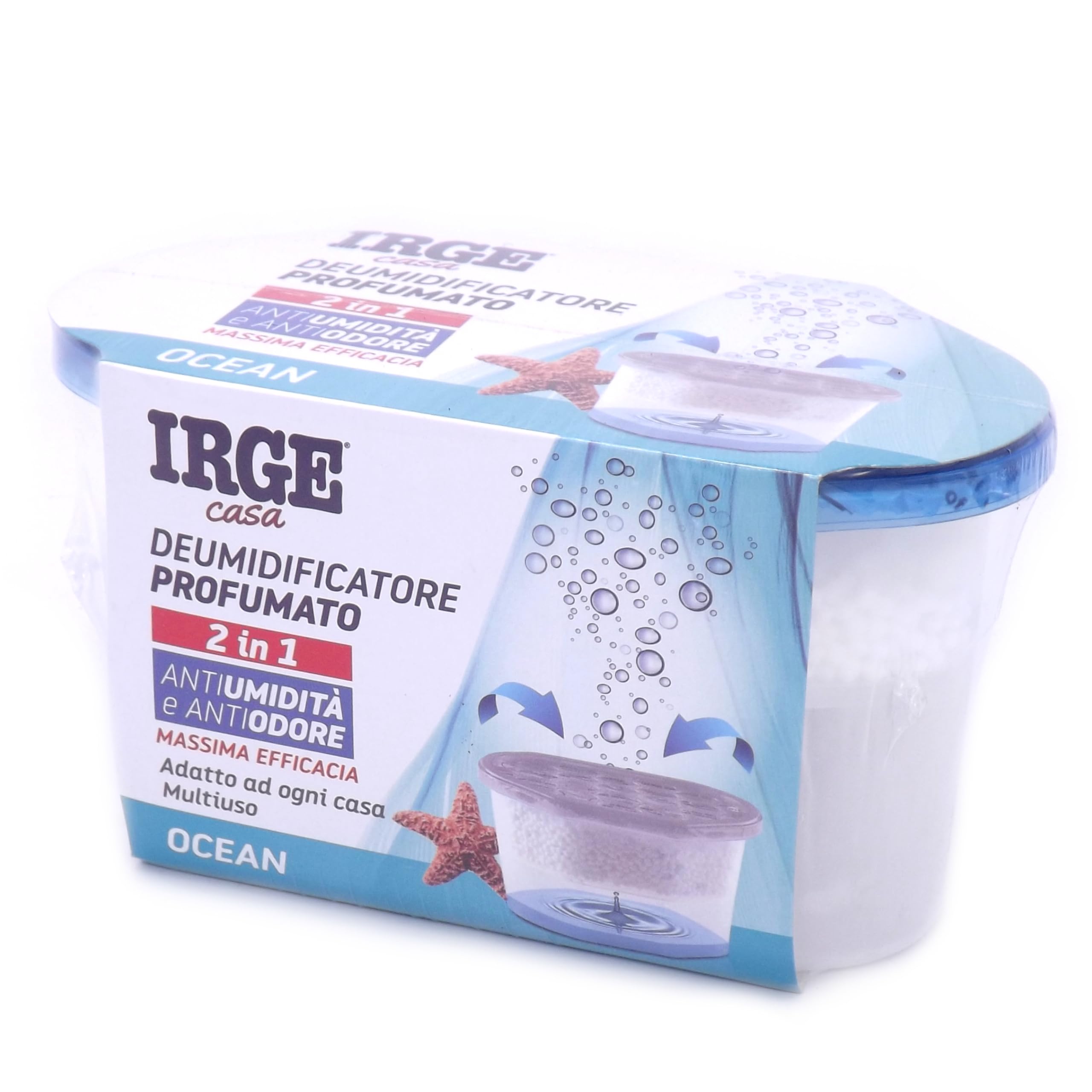 Aquafloow Assorbitore di Umidità per Ambienti 400 ml, Riduce l'umidità, 6 Pezzi LAVENDER