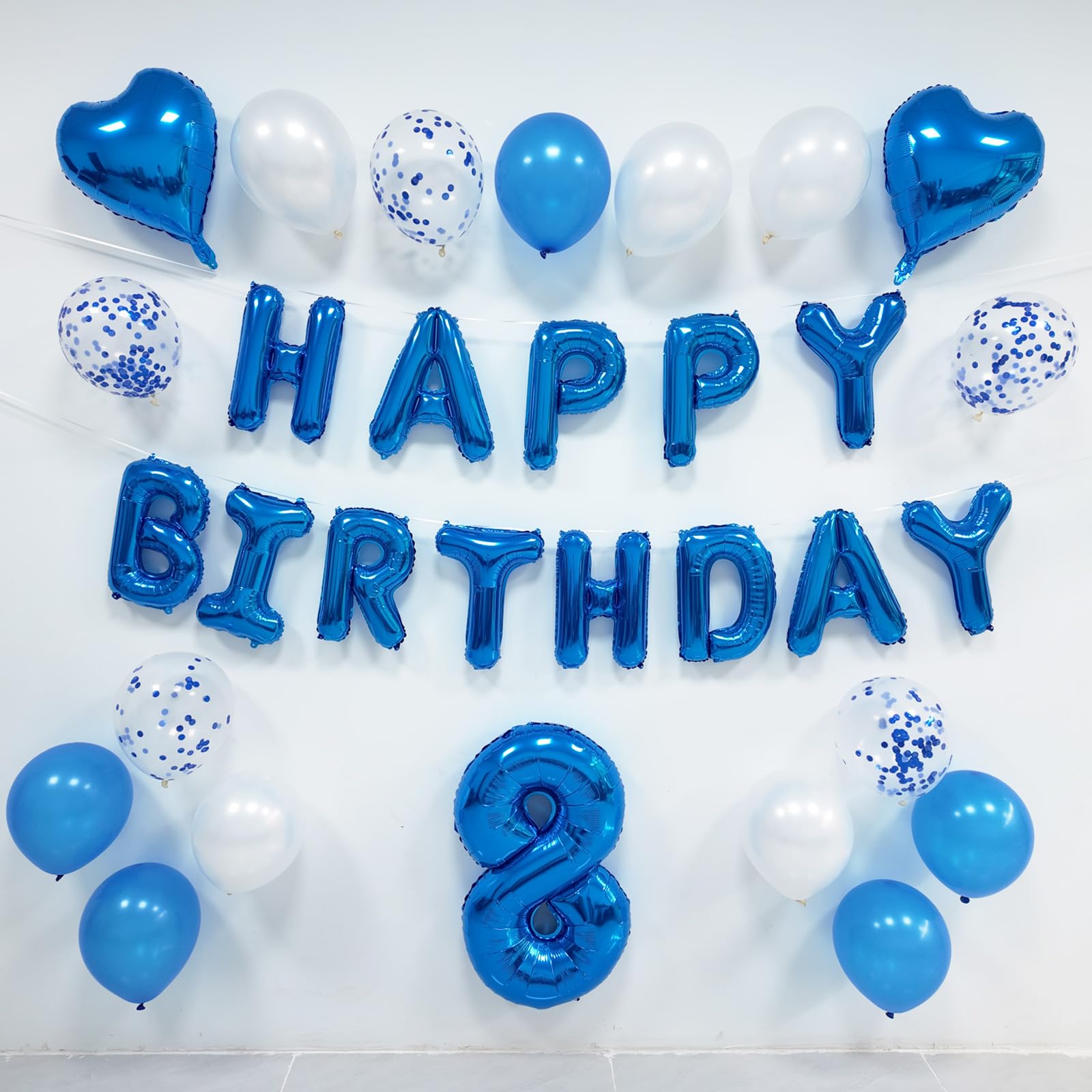 Amazon | HAPPY BIRTHDAY 誕生日 バルーン 飾り付け セット 6歳 数字