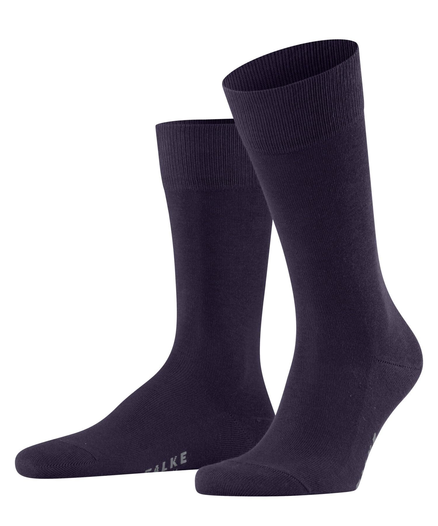 FALKE Men's Family M So Sustainable Cotton Plain 1 Pair Socks, Red Wineberry 8761, 5.5-8
