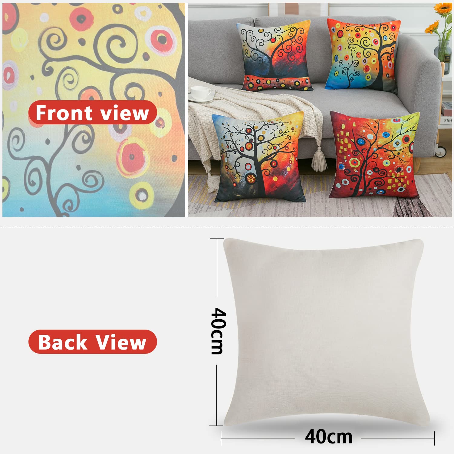 Homemissing Gothic Damast Bloemen Kussenslopen Set van Homemissing Gothic Damast Bloemen Kussenslopen Set van
