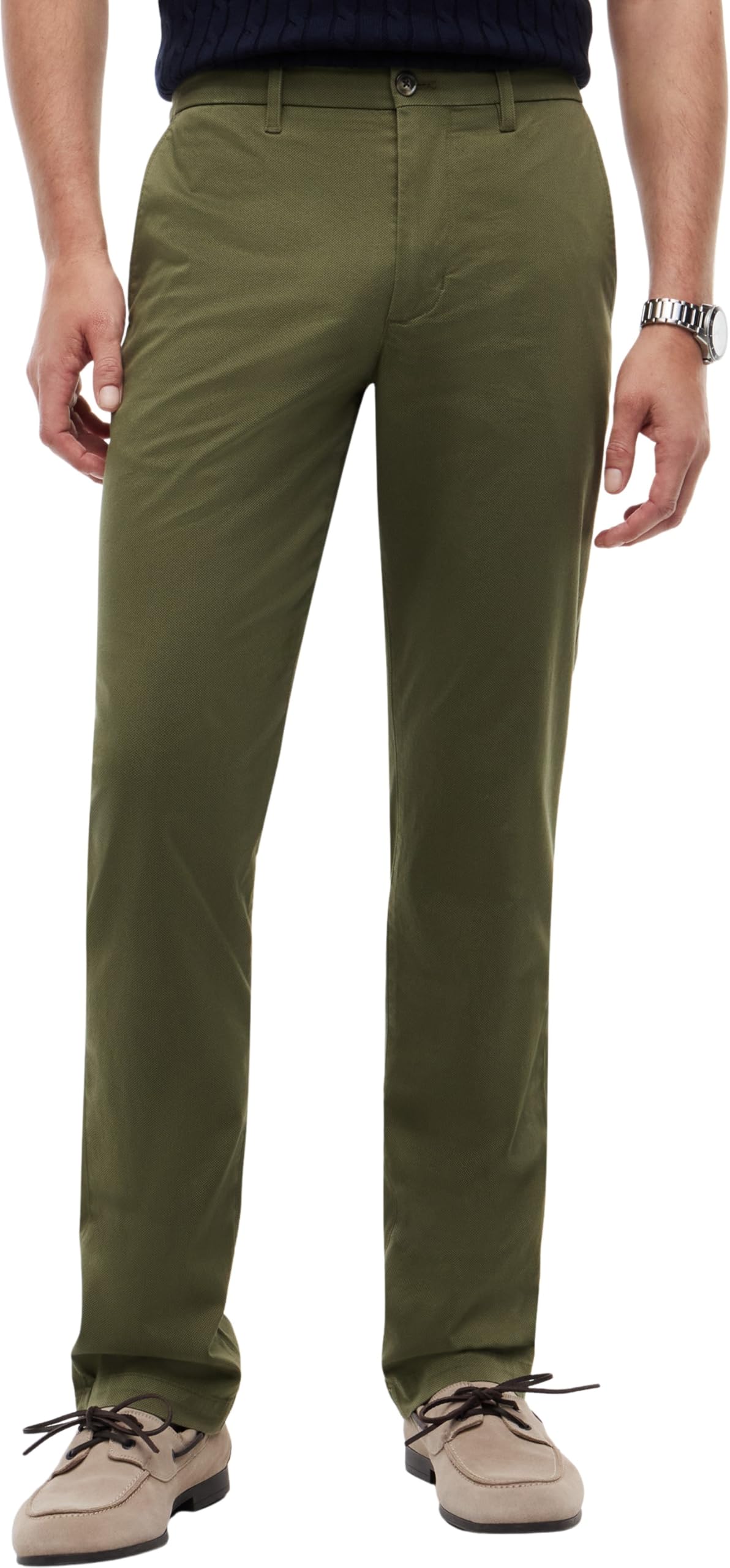 Tommy Hilfiger Men's Denton Printed Structure Mw0Mw31140, Green, 34W / 32L
