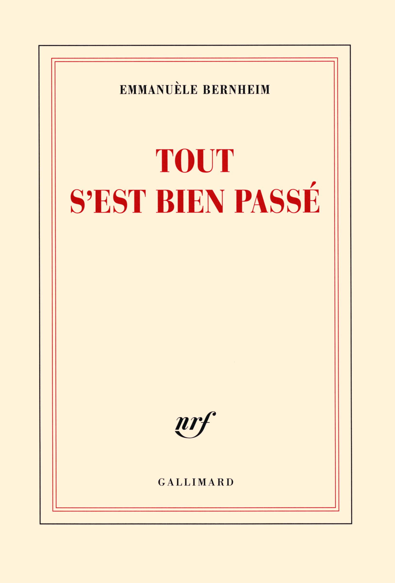Tout s'est bien passe