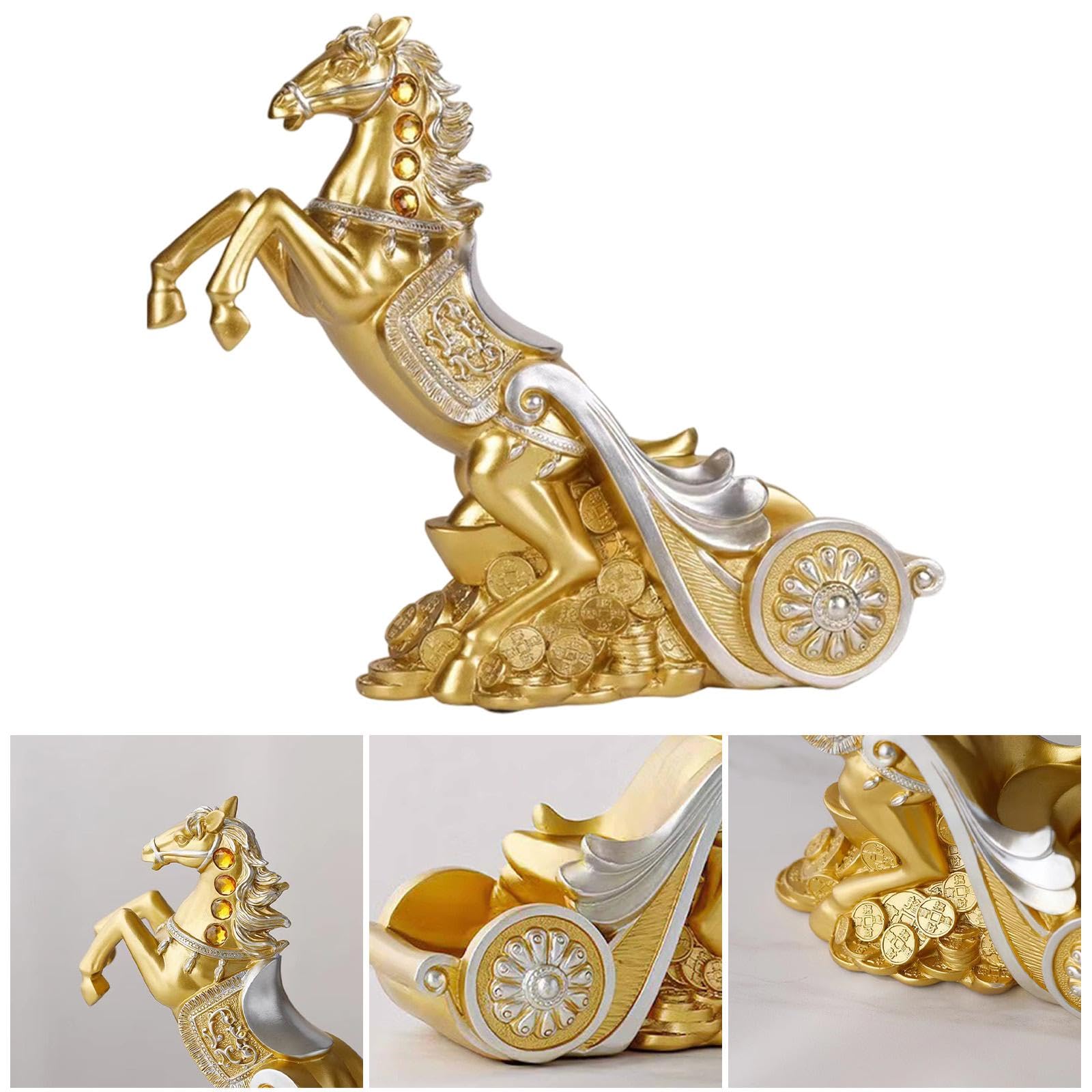 Soporte para Botellas de Vino con Forma de Caballo para Encimera O Mesa de Oficina en Casa.