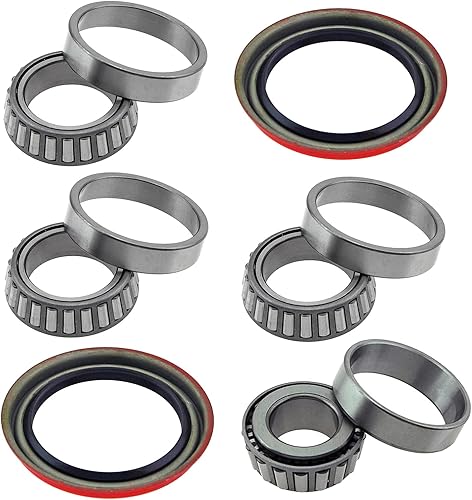 Maxfavor 6 piezas de rodamiento y sello de rueda delantera para Chevrolet 1970 1971 1972 1973 1974 1975 1976 1977 1978 Camaro Base RS LT Rally 4.1L disponible en Yaxa Peru