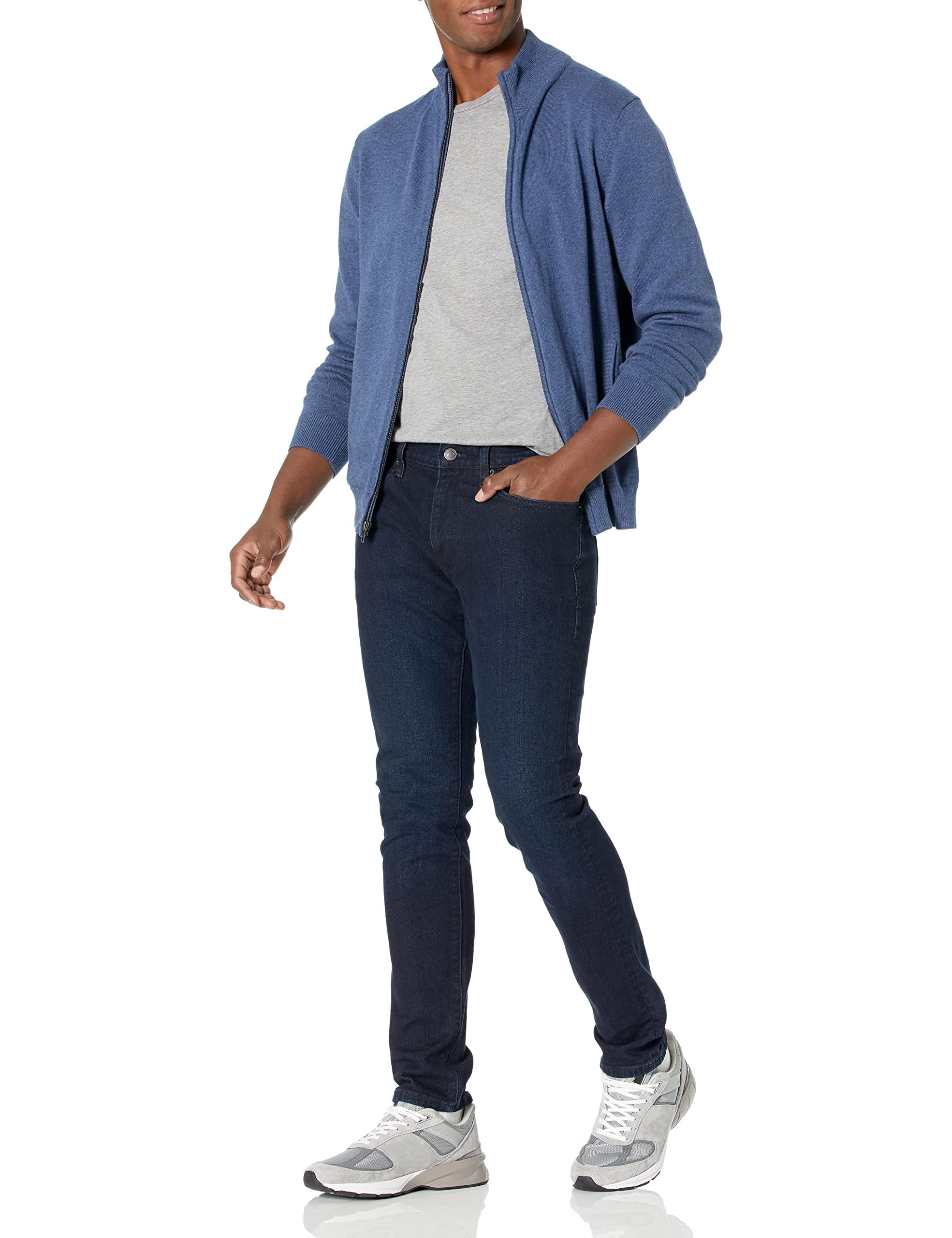 Amazon Essentials Jeans Elasticizzati Skinny Uomo