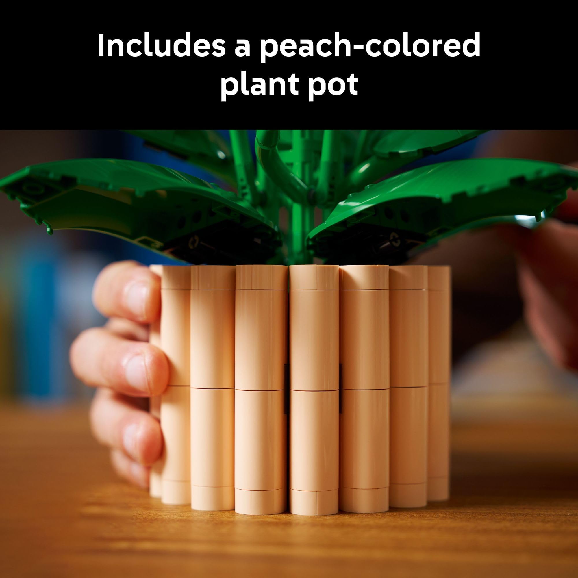 LEGO Botanicals Peace Lily Flower Building Set for Adults - DIY Bedroom, Book Shelf & Office Decor for Women & Men, Ages 18+ - Artificial Flowers Crafting Kit - Gift Idea for Birthdays - 11504