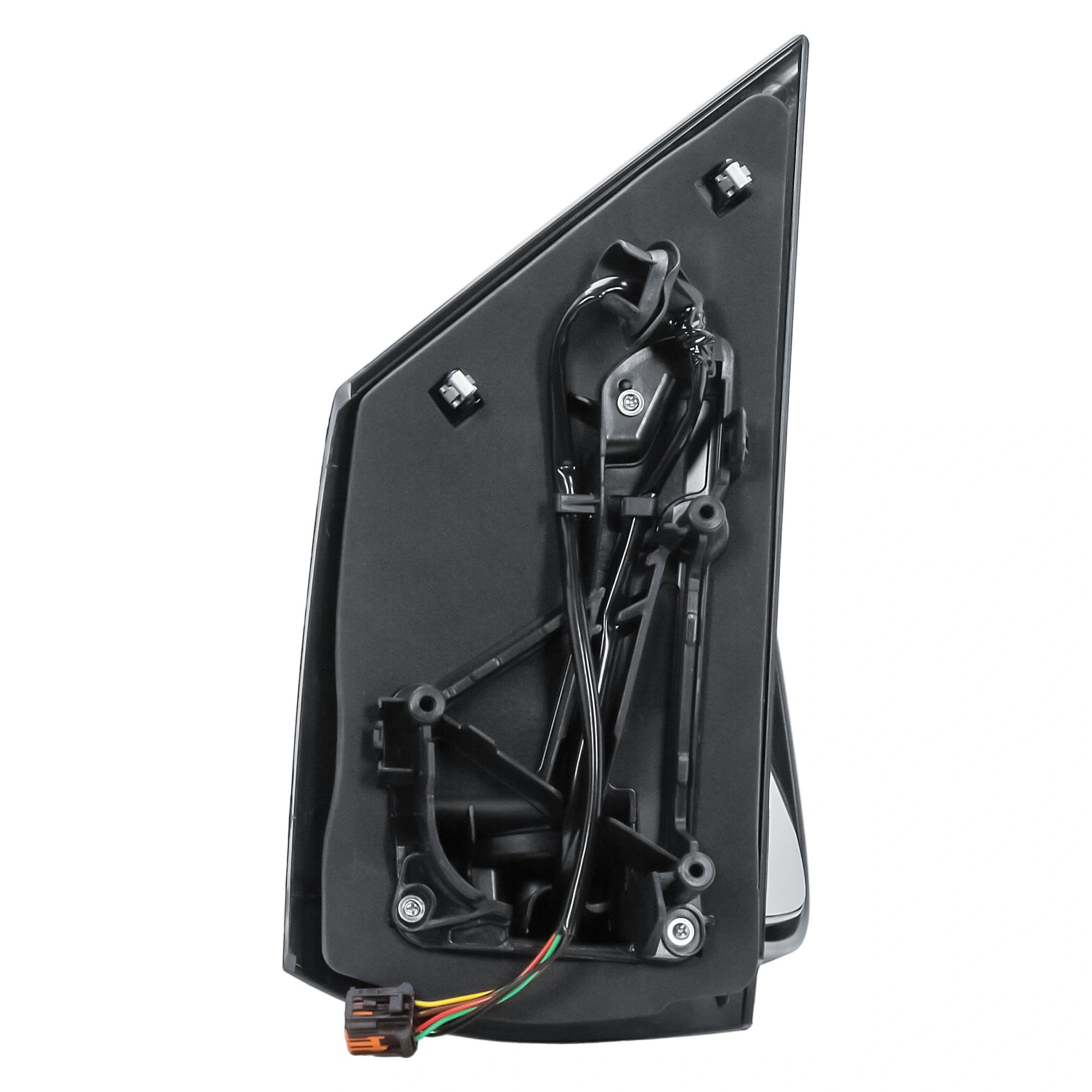 Espejo retrovisor derecho para Citroën Jumpy Peugeot Expert Opel Vivaro 2016-2024 | Eléctrico, calefacción, plegable manualmente, cubierta negra mate, lado del copiloto, para Toyota ProAce