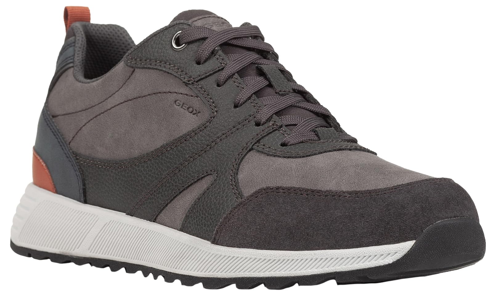 Geox Men's U Molveno A Trainers, Graphite, 45 EU, Graphite, 10.5 UK