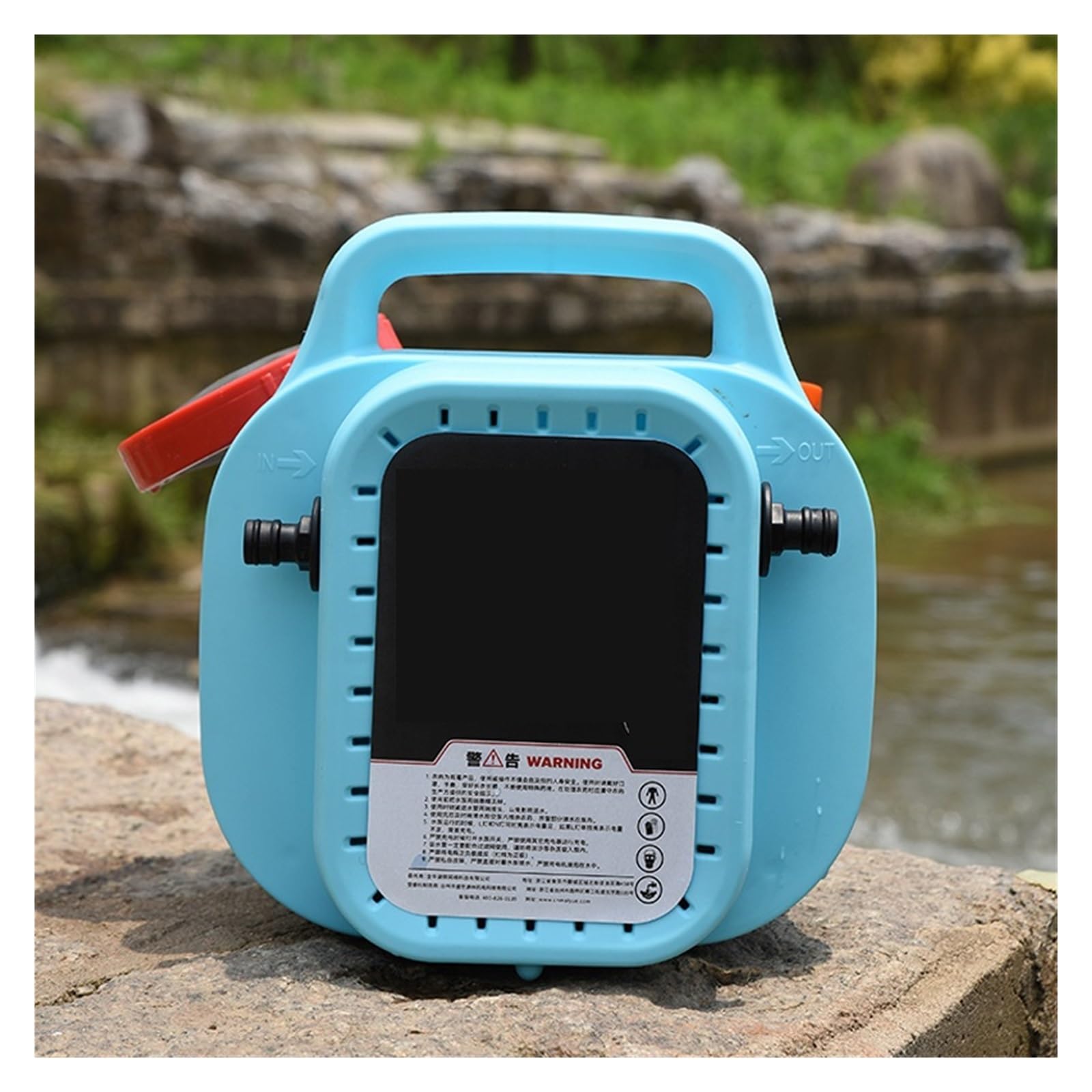 Pompa Ad Acqua Portatile Ricaricabile For Spruzzatore Piccola Irrigatrice Elettrica Irrigazione Agricola Attrezzi Da Giardino For Sottaceti Di Verdure Smart Slow Retract(16AH 30M)