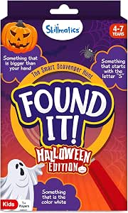 Skillmatics Found It! Halloween Scavenger Hunt Game for Kids