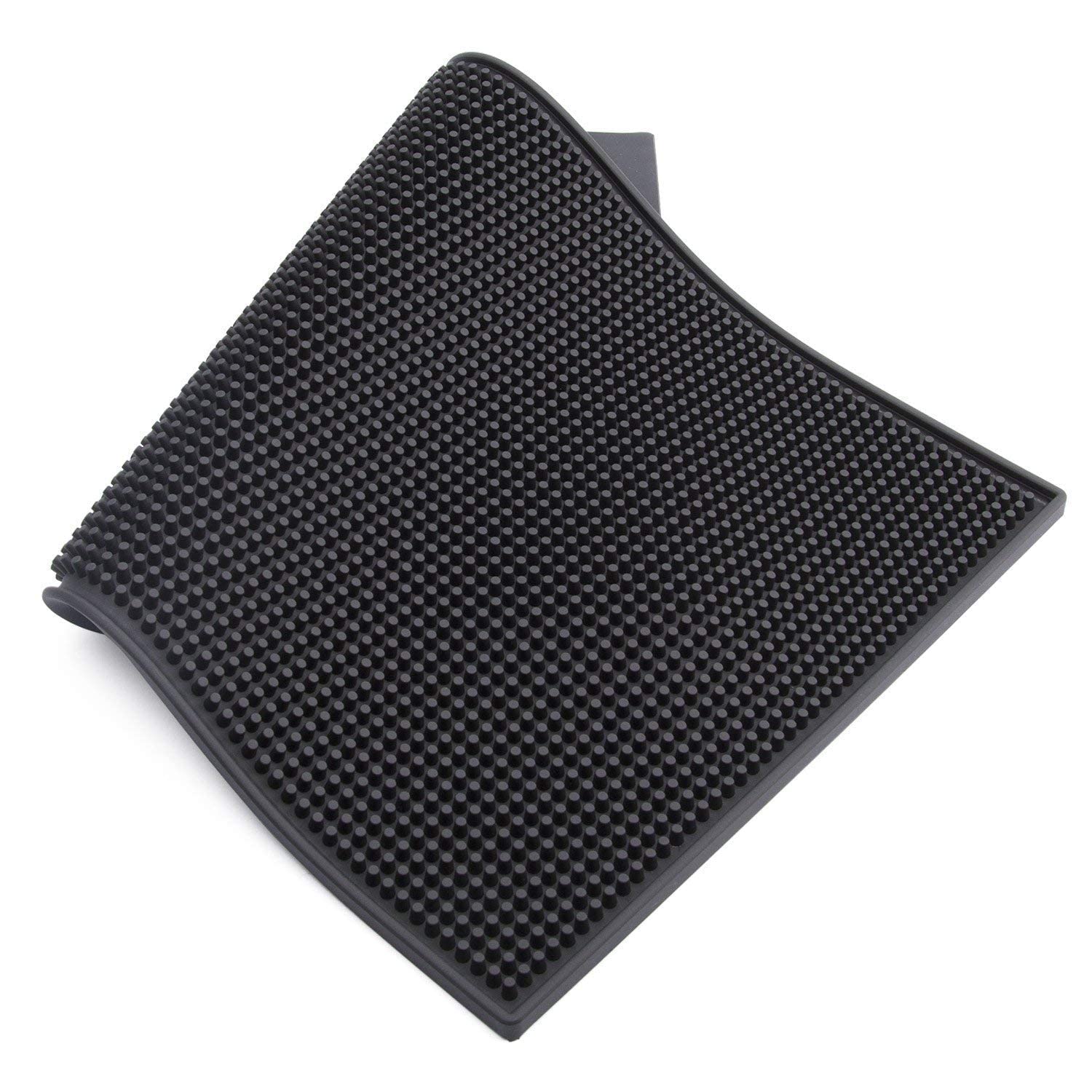 Aicon® Durable and Stylish Bar Mats for Spills. Product is for Coffee, Bars, Restaurants & Counter Top Dish Drying, Glass Drying Product Size: 45cm x 30cm x 8mm Thickness (Pack of 1)-image-39