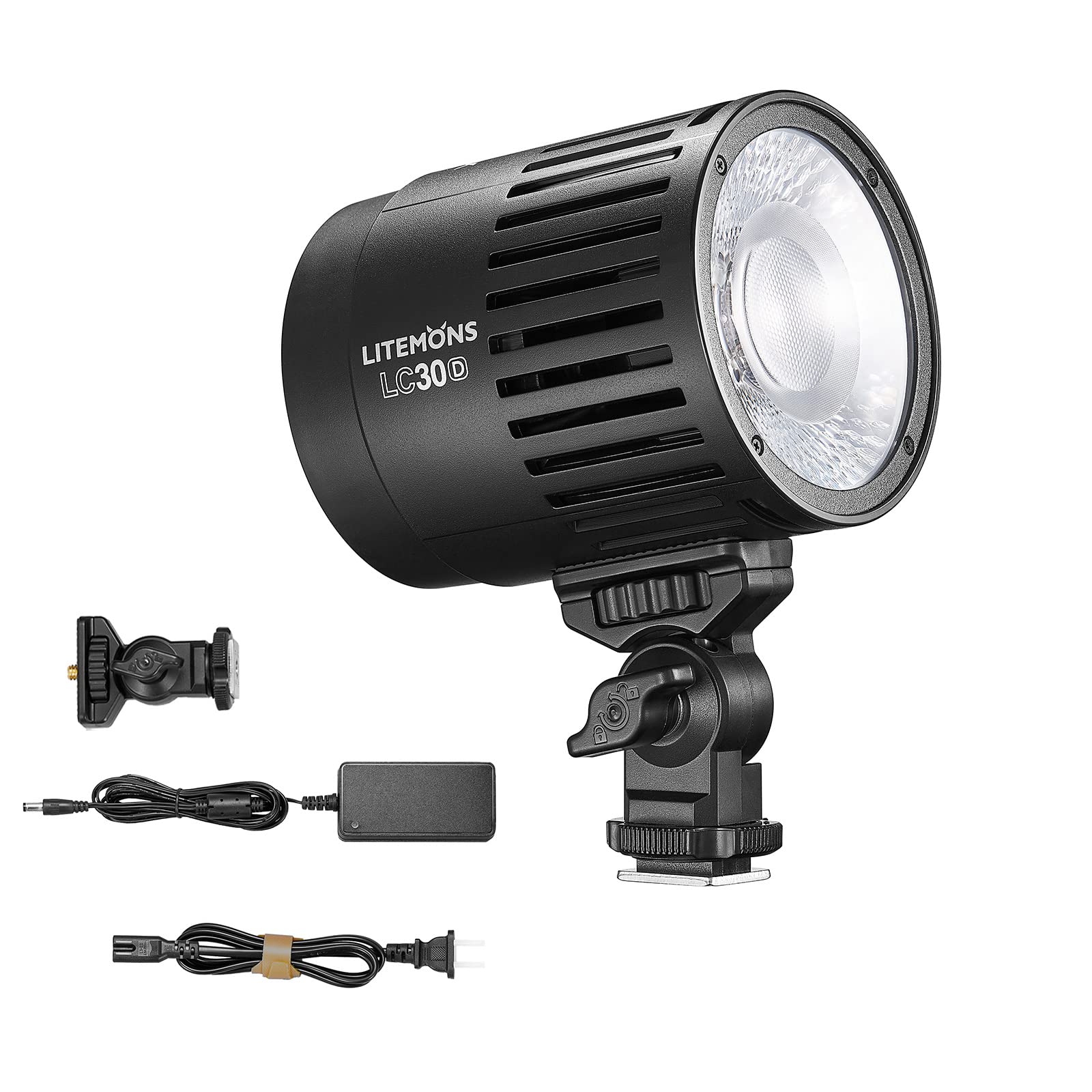 GODOX LC30D Litemons Flat 5600K LED Light, 35800 Lux at 0.5M, cri 95 + / tlcl 96 +, 8 presets Light Effects