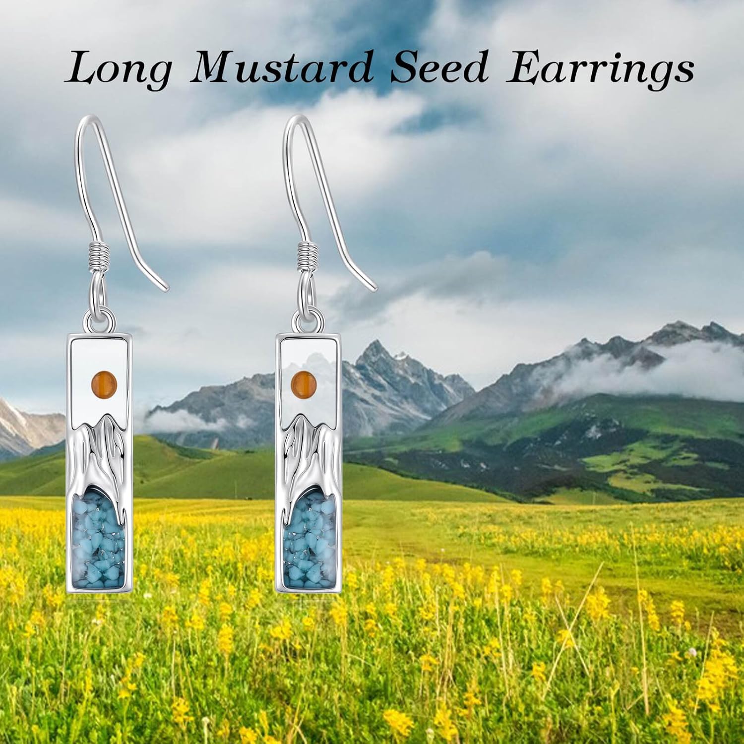 Mustard Seed Necklace Pendant Bracelet Earrings Rings 925 Sterling Silver Faith Religious Christian Mustard Seed Jewelry Mothers Day Gifts for Women