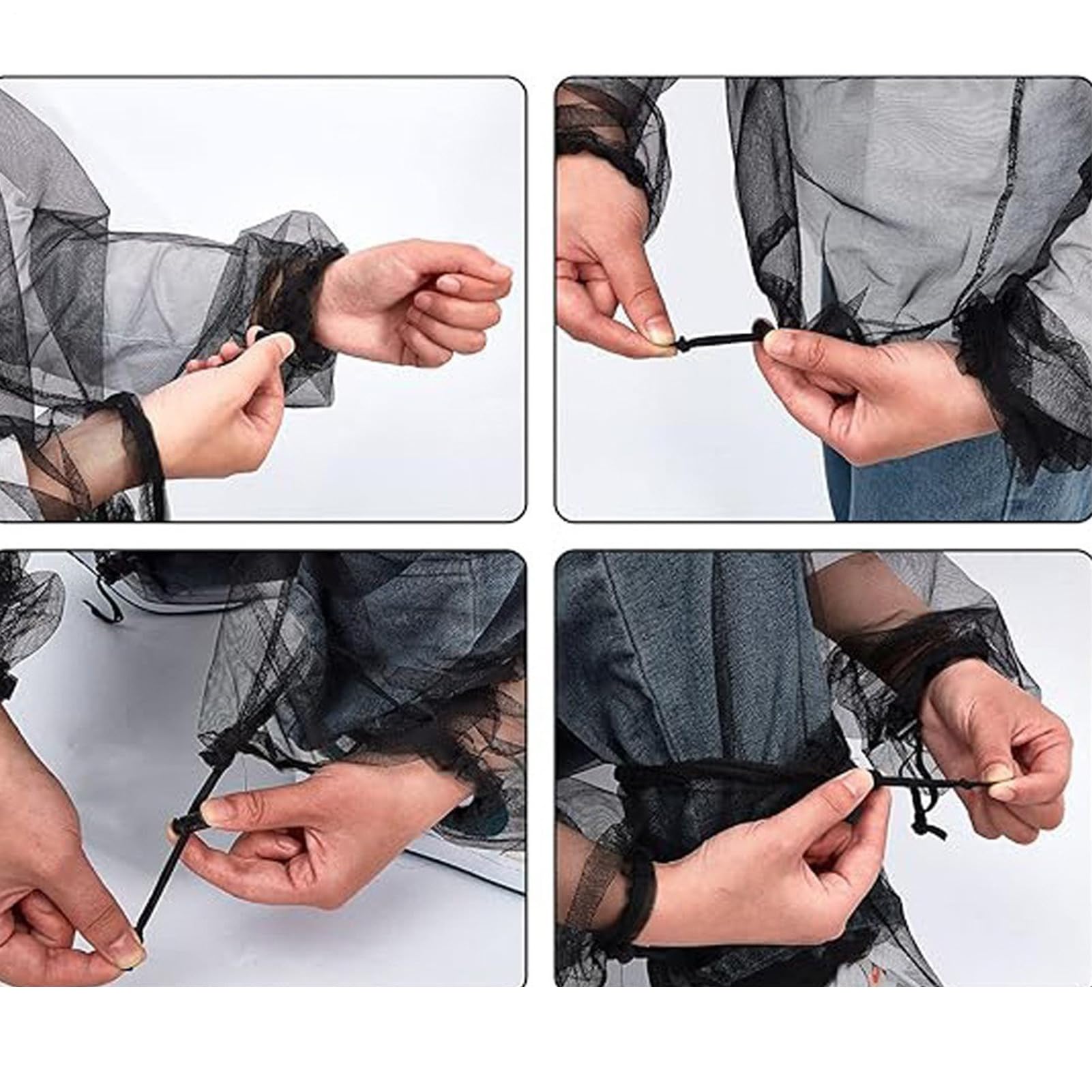 Generico Abbigliamento Anti-osquito, Tuta Anti-zanzare, Tuta Anti-mosche, Protezione Dagli Insetti, Poliestere, Riutilizzabile E Lavabile A Mano, Tessuto Leggero E Traspirante Per Esterni