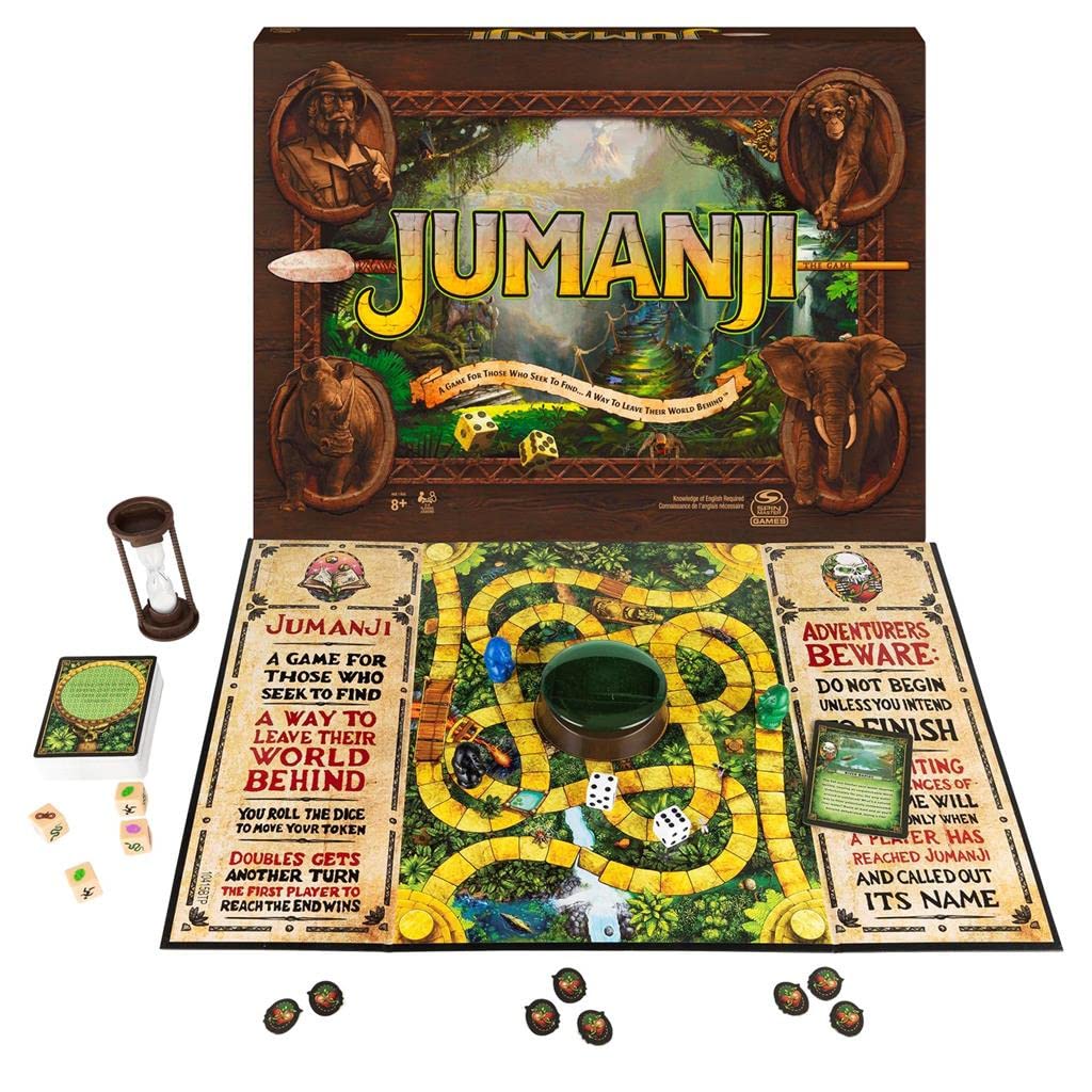Spin Master Games Jumanji Het Game - Przygodowa gra planszowa - (wersja holenderska)